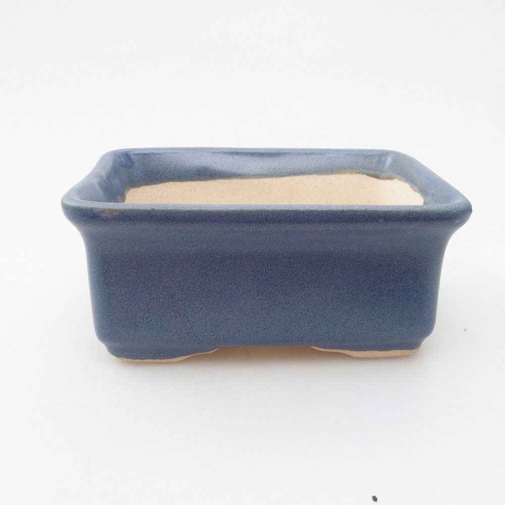 Mini miska bonsai 8 x 6 x 3,5 cm, kolor niebieski