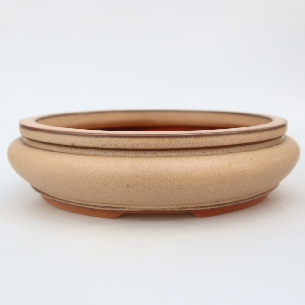 Ceramiczna miska  23 x 23 x 7 cm, kolor beżowy