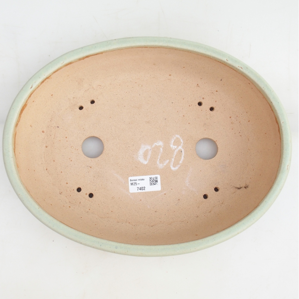 Misa do bonsai 33 x 25 x 9 cm, kolor zielony
