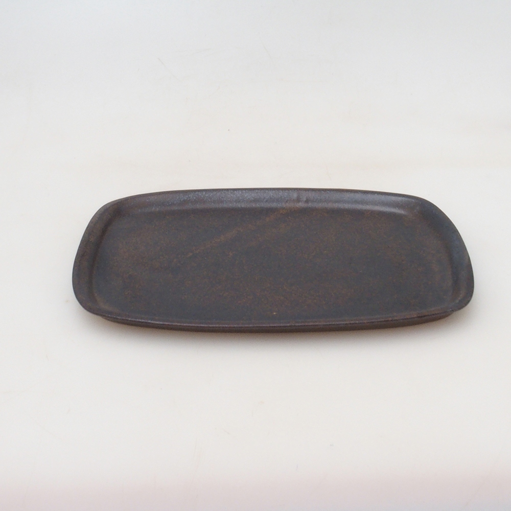 Ceramiczna podstawka H08 – 22,5 x 16 x 1 cm – brązowa