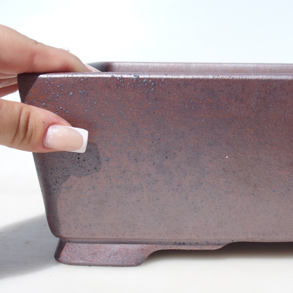 Miska 26 x 19 x 9,5 cm brązowa