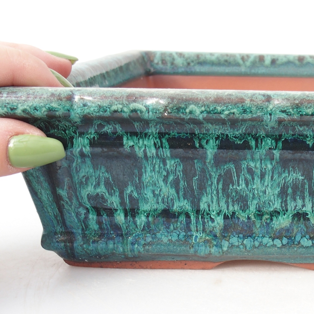 Miska 32 x 22,5 x 7 cm niebieska