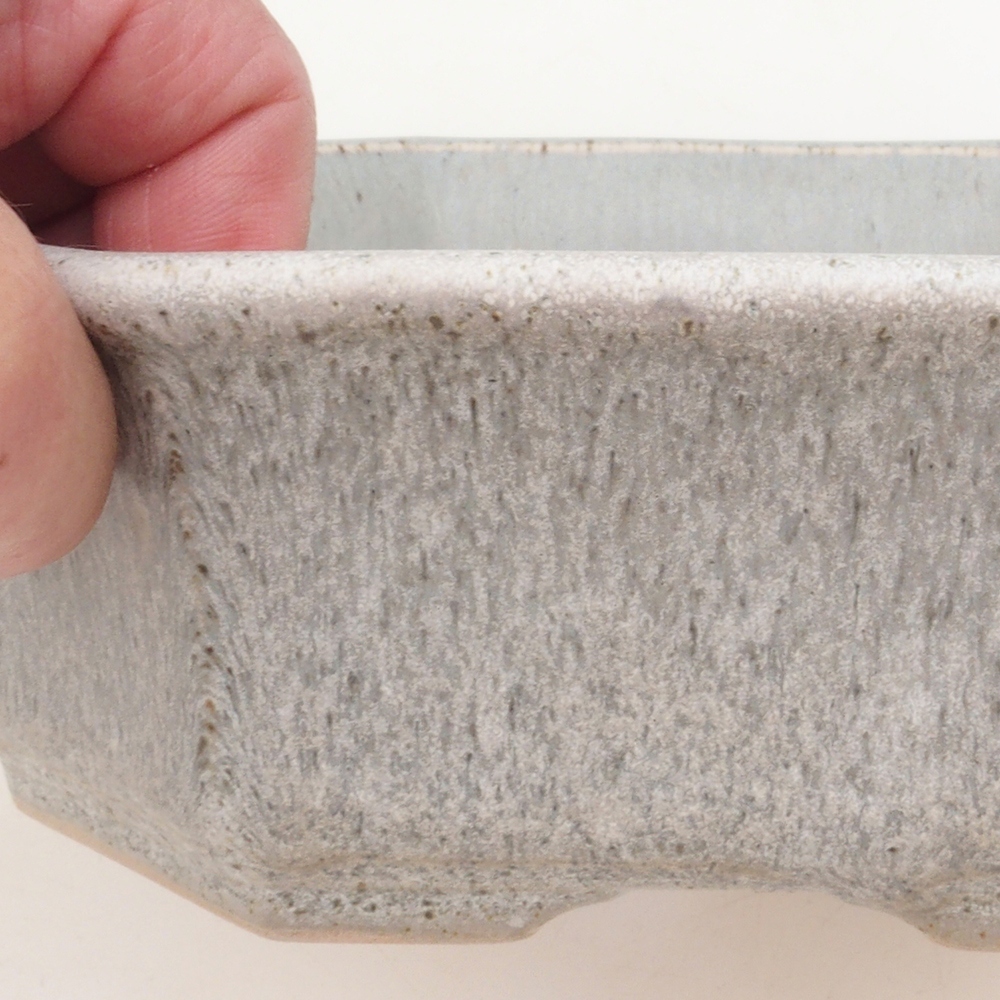 Bonsai bowl H14 - 17,5 x 17,5 x 6 - zielony