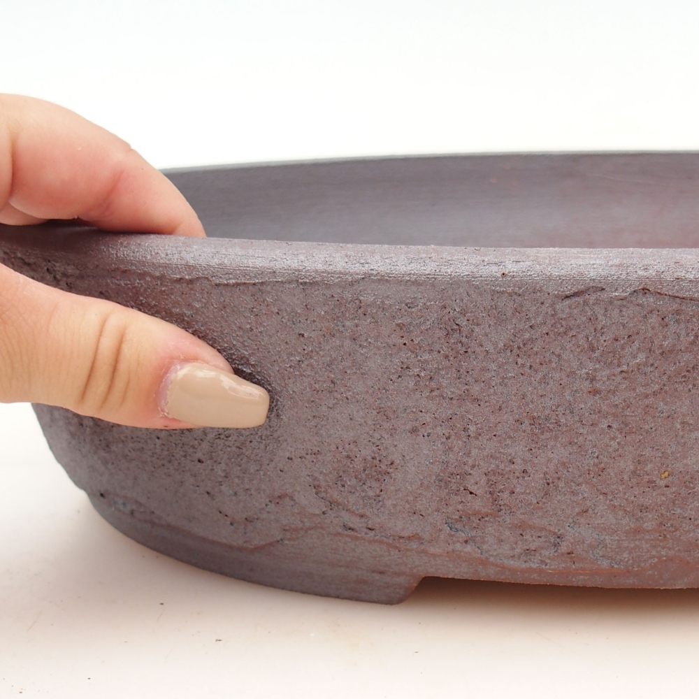Misa do bonsai 32,5 x 25 x 7 cm, kolor metaliczny
