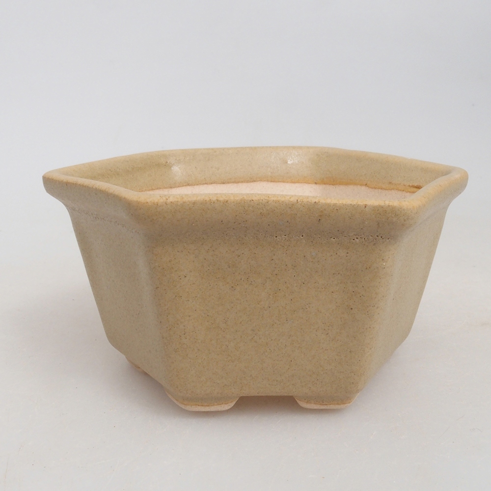 Mini miska bonsai 8 x 7 x 4 cm, kolor brązowy