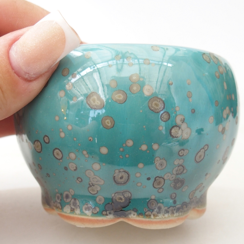 Miska 7 x 7 x 5,5 cm niebieska