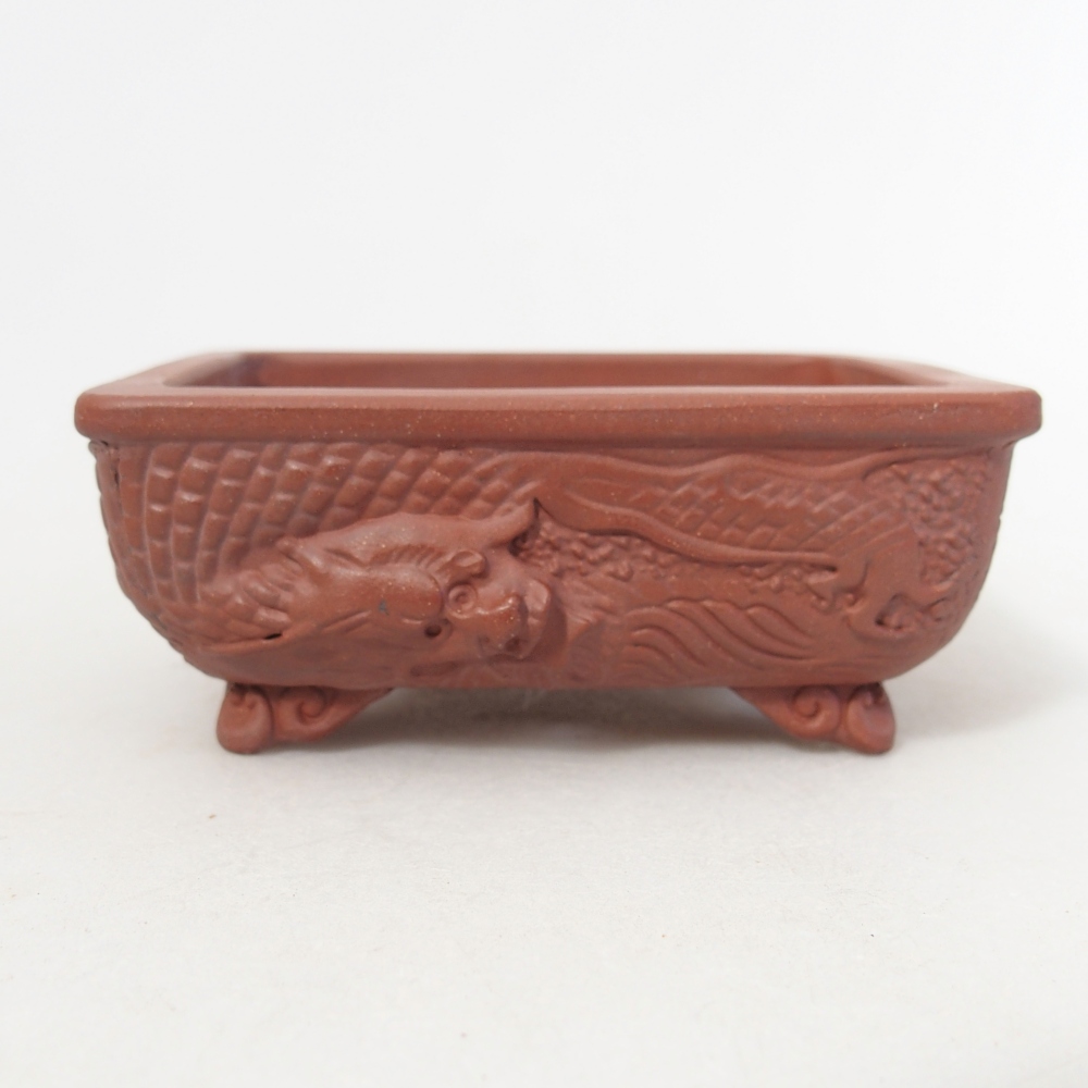 Miska 9 x 7 x 3,5 cm kolor ceglasty