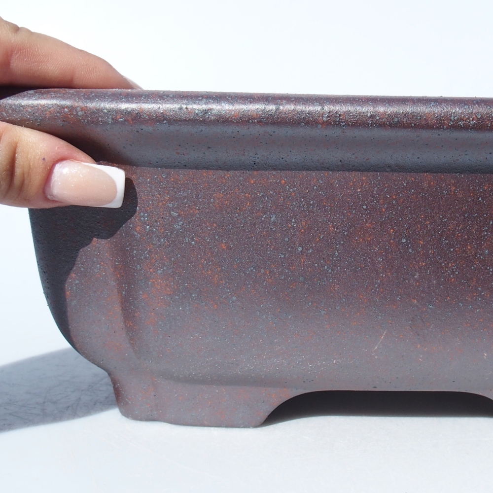 Miska 25 x 21 x 10 cm brązowa