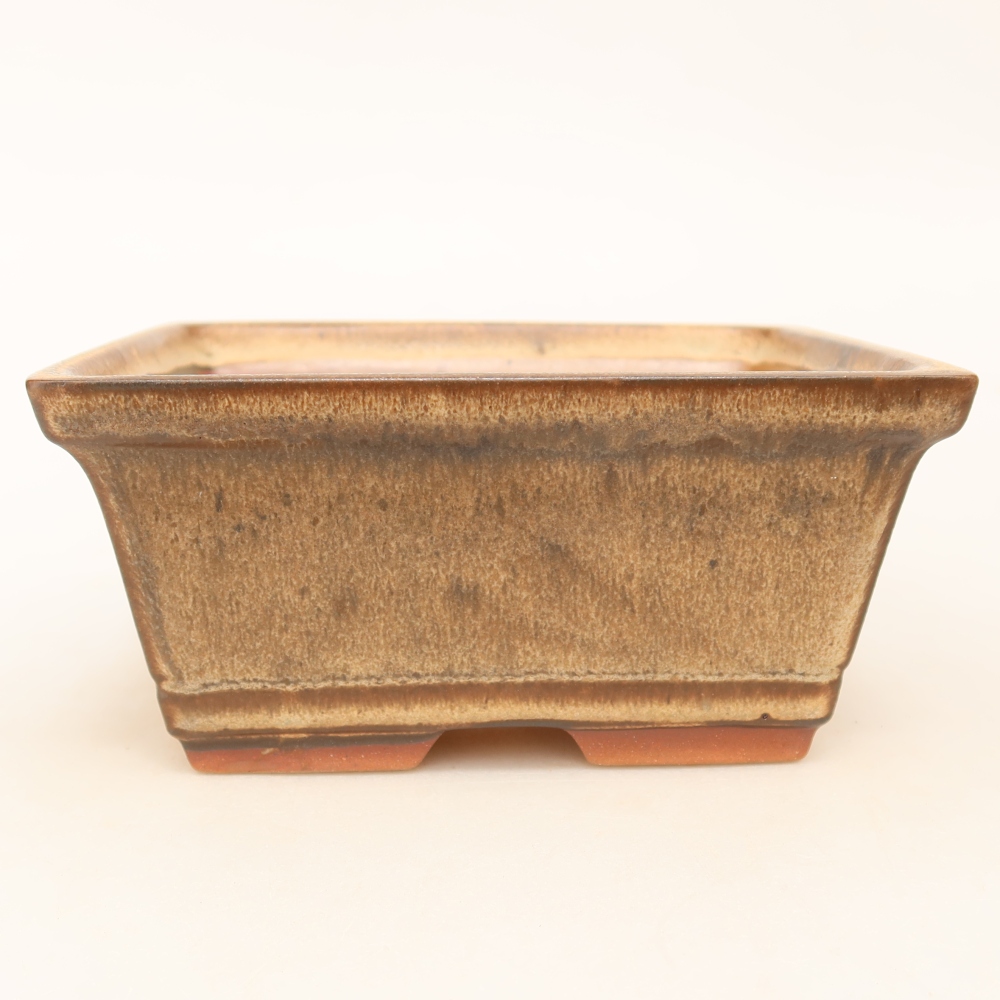 Ceramiczna miska  14,5 x 12,5 x 7 cm, kolor brązowy