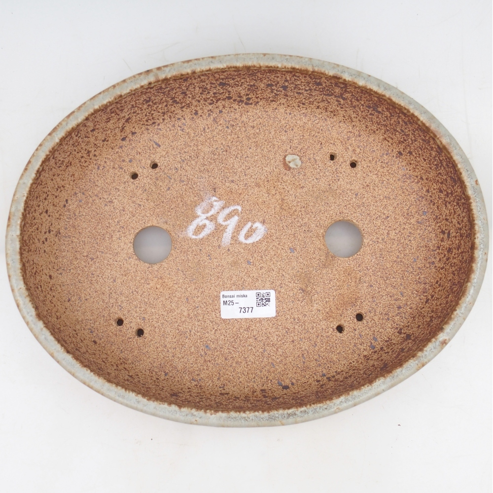 Misa do bonsai 32,5 x 25,5 x 7,5 cm, kolor beżowy