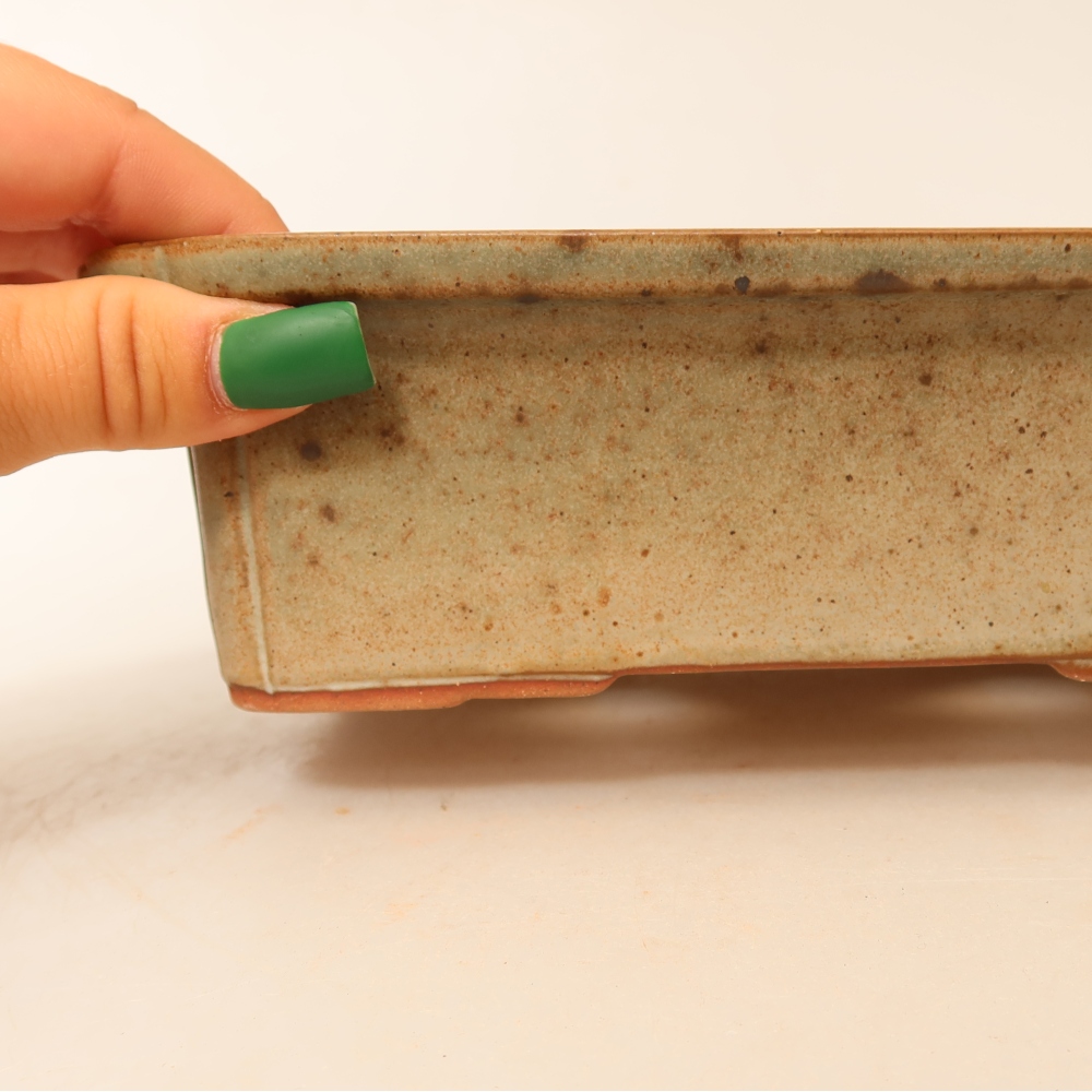 Miska ceramiczna  20 x 15,5 x 5,5 cm, kolor beżowy