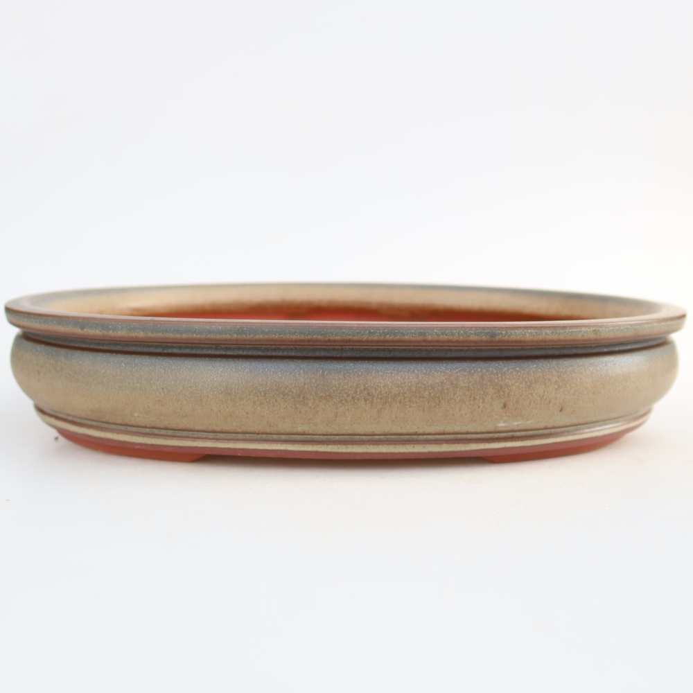 Ceramiczna miska  31 x 23,5 x 5,5 cm, kolor brązowy