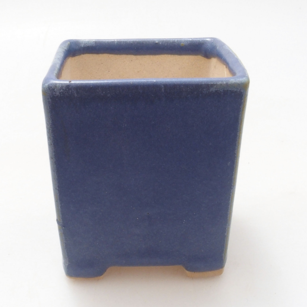 Mini miska bonsai 5,5 x 5,5 x 6,5 cm, kolor niebieski