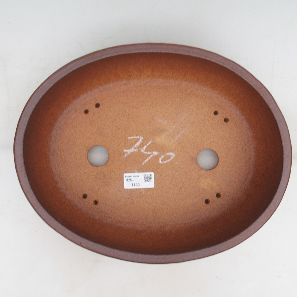 Misa do bonsai 33 x 26 x 9 cm, kolor brązowy