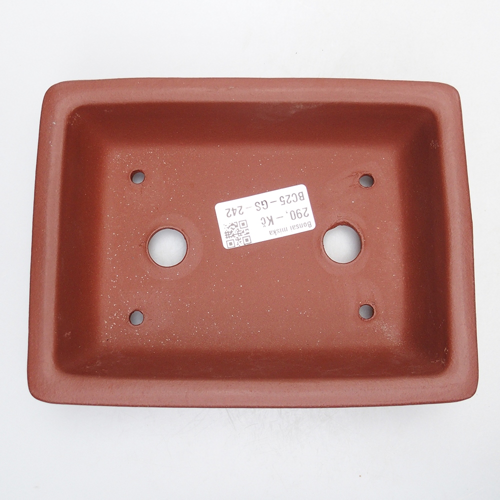Miska 17 x 13 x 4,5 cm kolor ceglasty