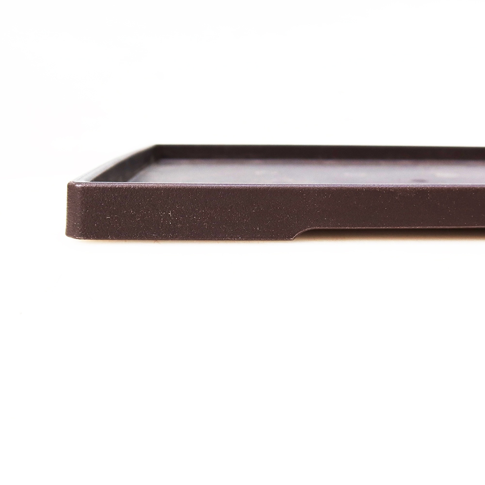 Podnóżek do bonsai z tworzywa sztucznego PP-5 – 28 x 21 x 1,5 cm, kolor brązowy