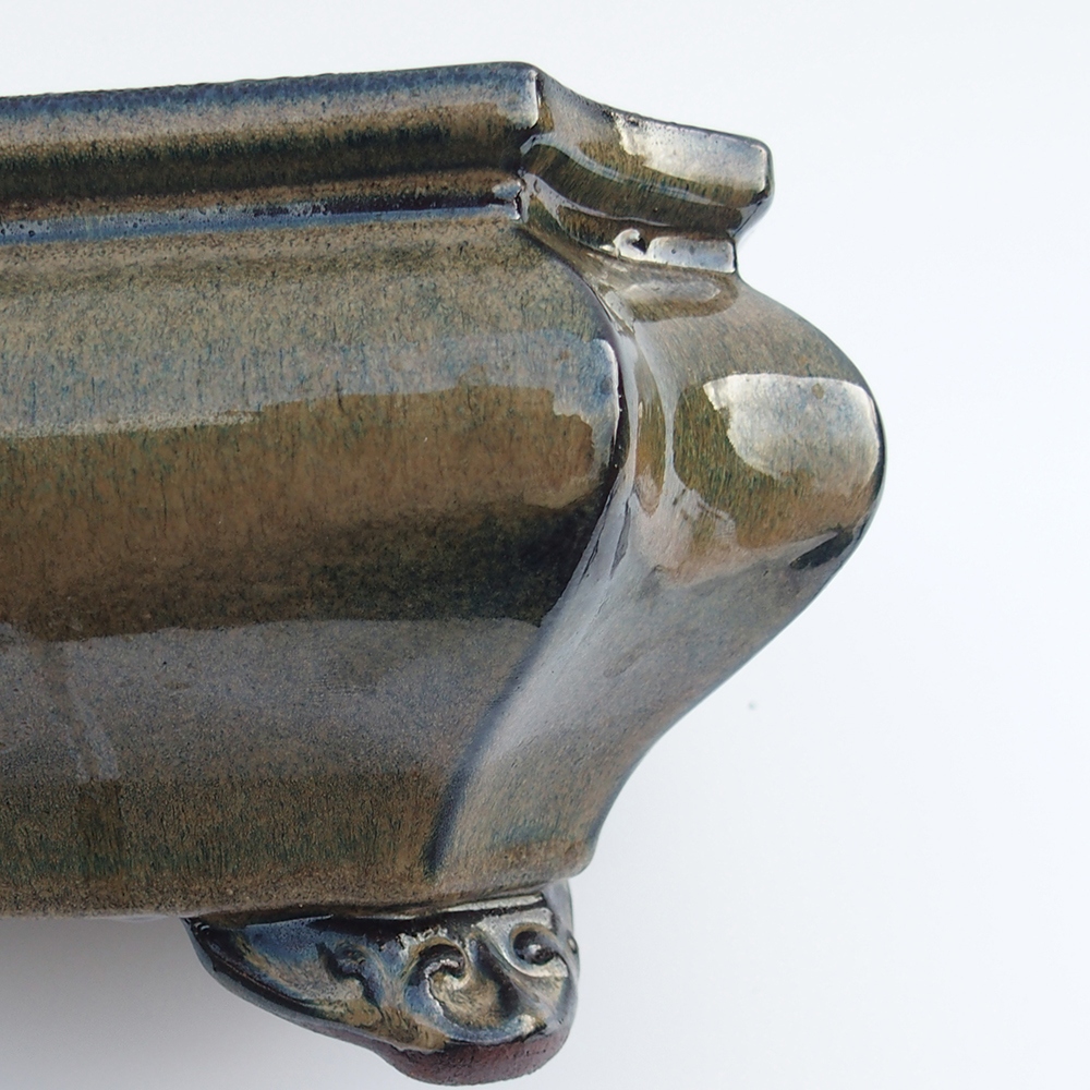 Miska 28 x 28 x 12,5 cm szara