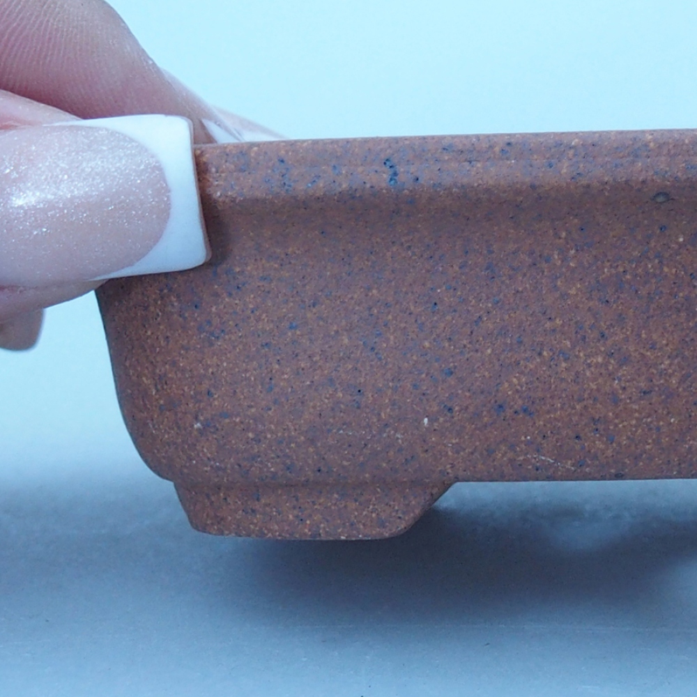Miska 9 x 7 x 3 cm brązowa
