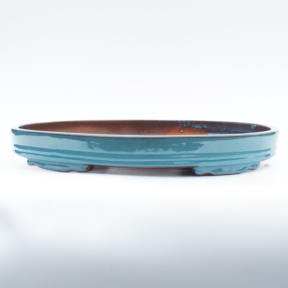 Miska 51 x 37 x 6,5 cm niebieska