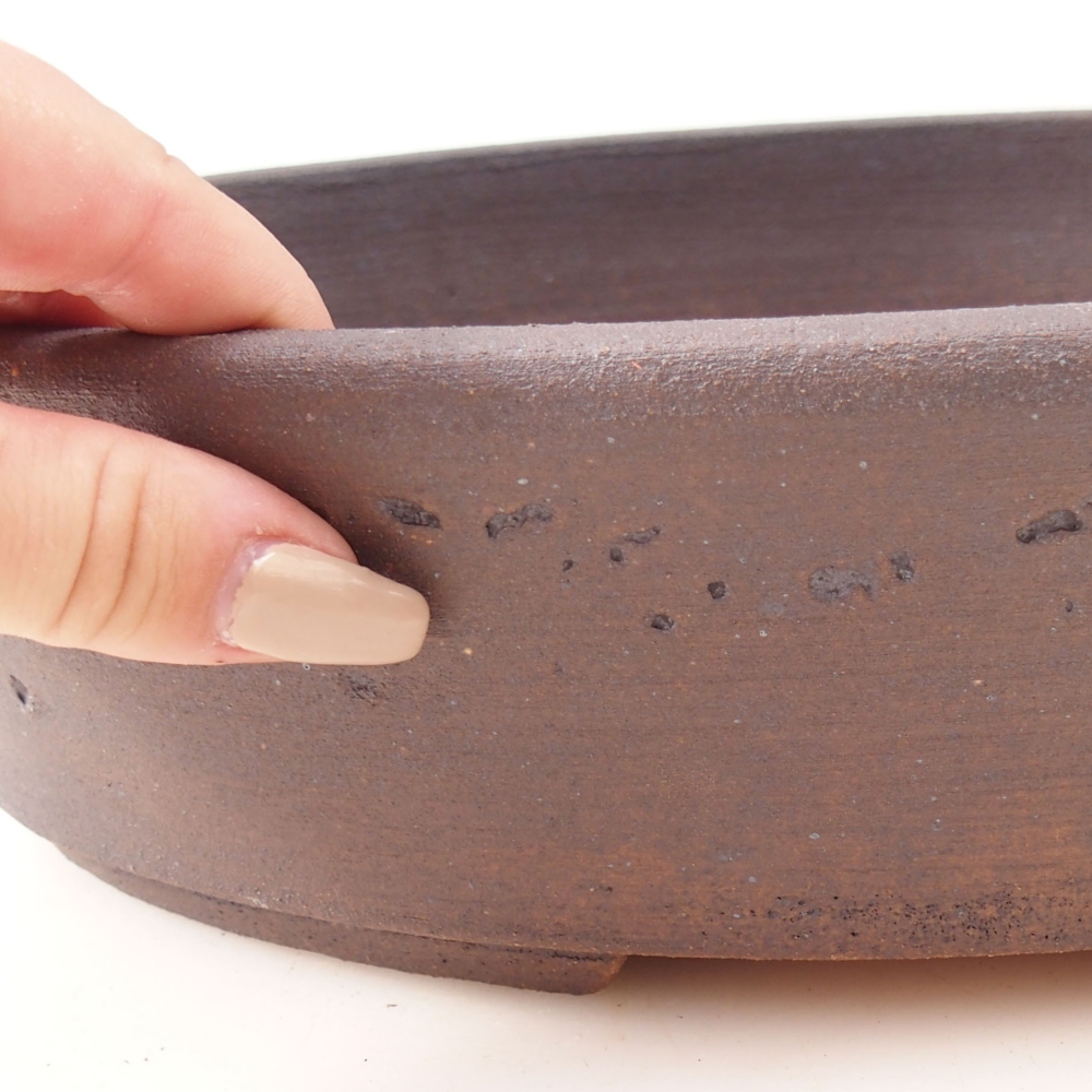 Misa do bonsai 31,5 x 25 x 8 cm, kolor brązowy