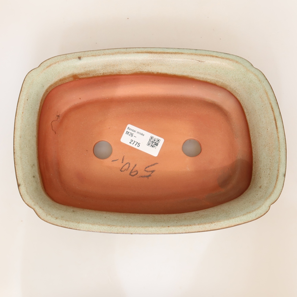 Ceramiczna miska  24 x 17 x 6 cm, kolor beżowy
