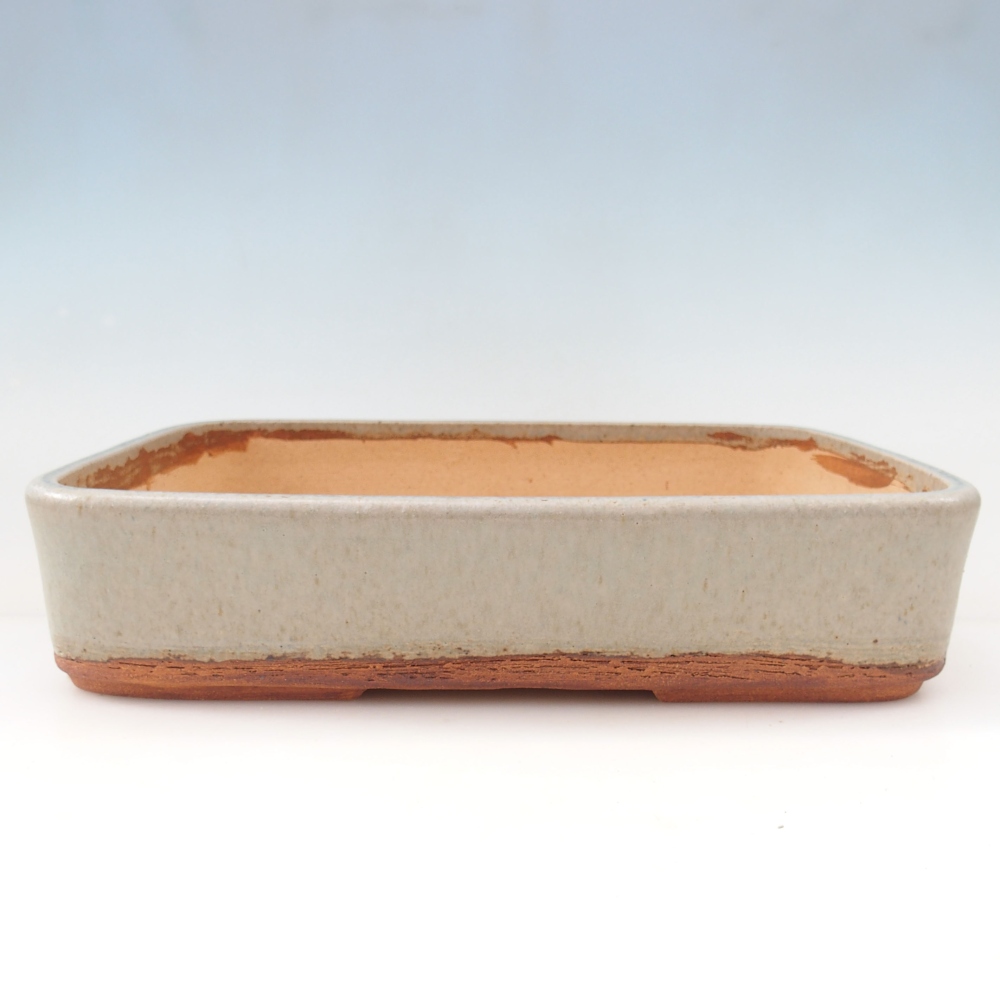 Misa do bonsai 38,5 x 30 x 8,5 cm, kolor beżowy