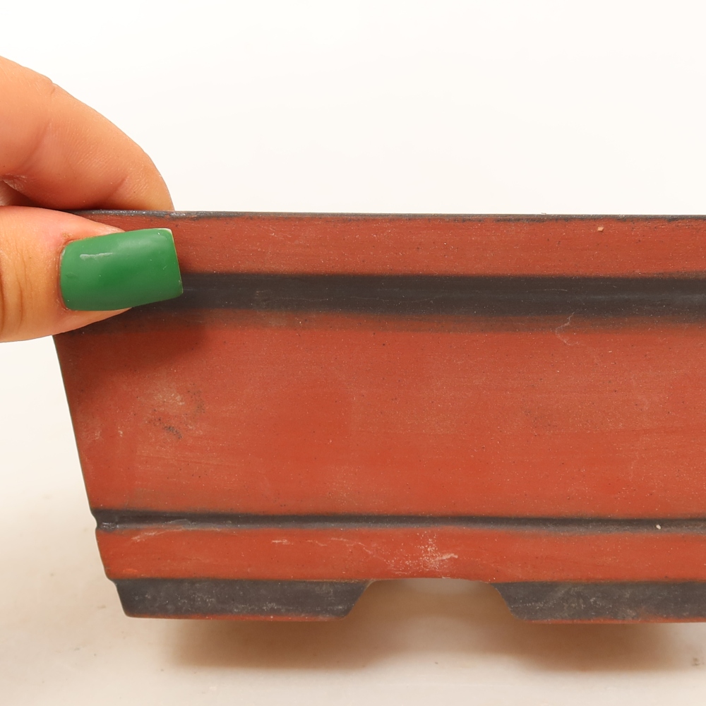Ceramiczna skorupa  14 x 12,5 x 7 cm, kolor ceglasty