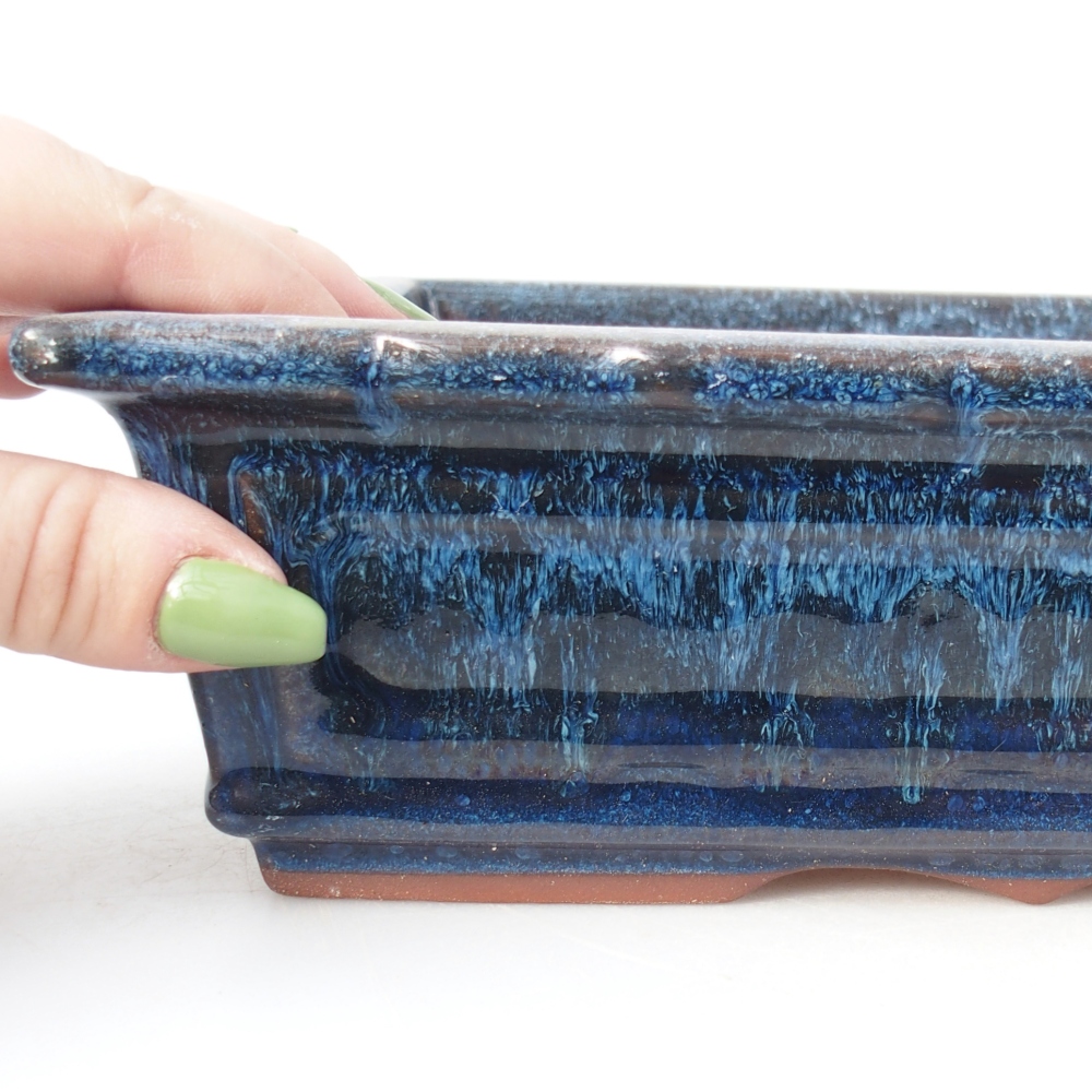 Miska 32 x 22,5 x7 cm niebieska