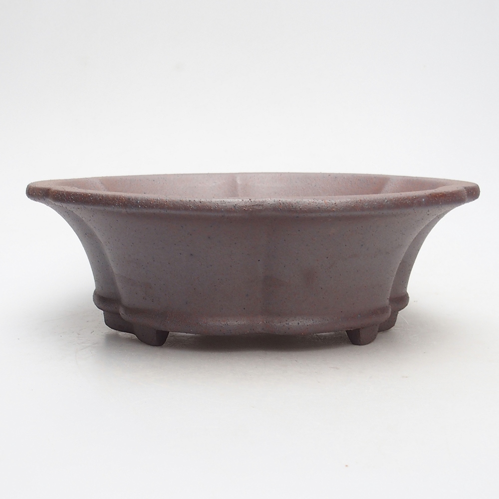Miska 20 x 20 x 6,5 cm brązowa