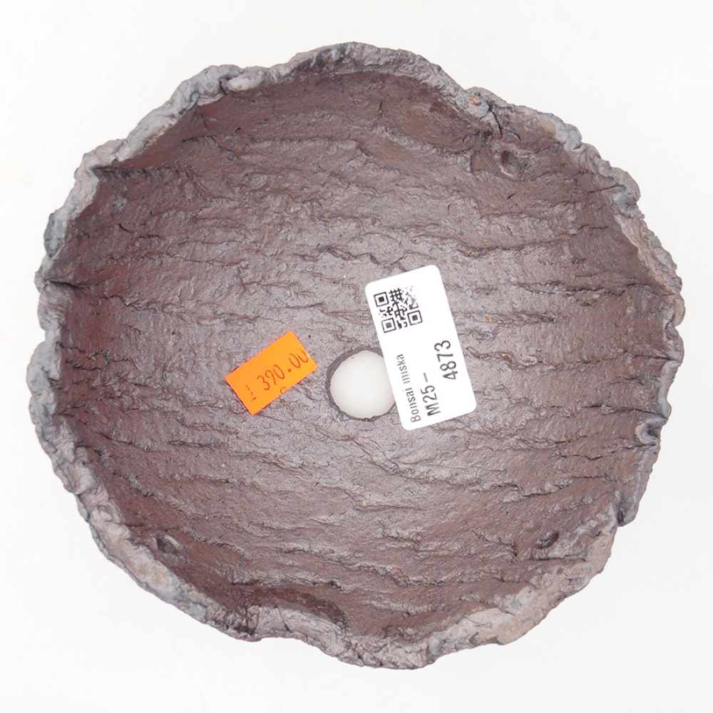 Muszla ceramiczna 14 x 13 x 13 cm, kolor metaliczny