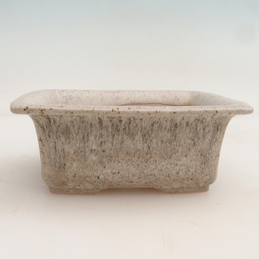 Bonsai bowl H11 - 11,5 x 10 x 4 cm. - beżowy