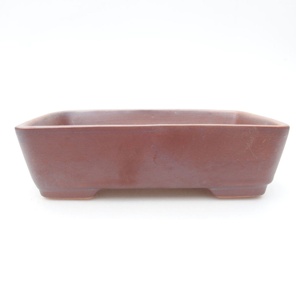 Ceramiczna miska bonsai 18 x 13,5 x 5 cm, kolor metaliczny