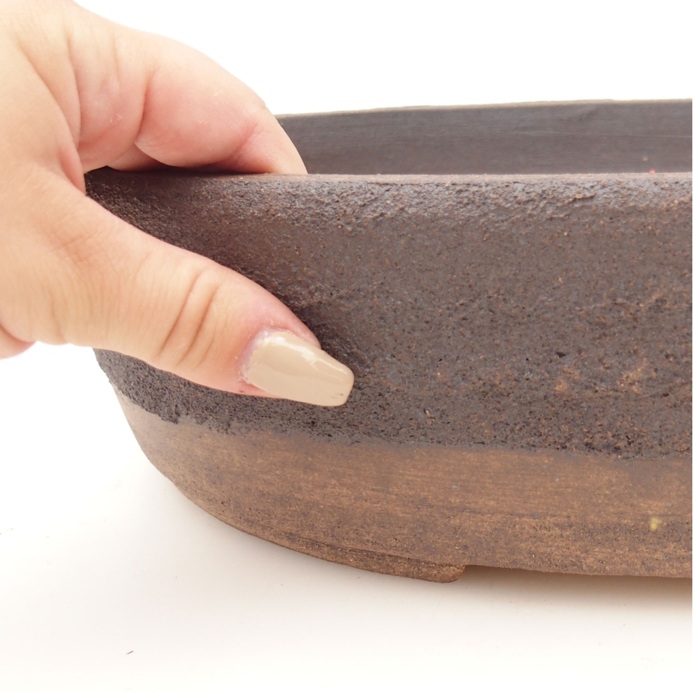 Misa do bonsai 32,5 x 25,5 x 8,5 cm, kolor brązowy