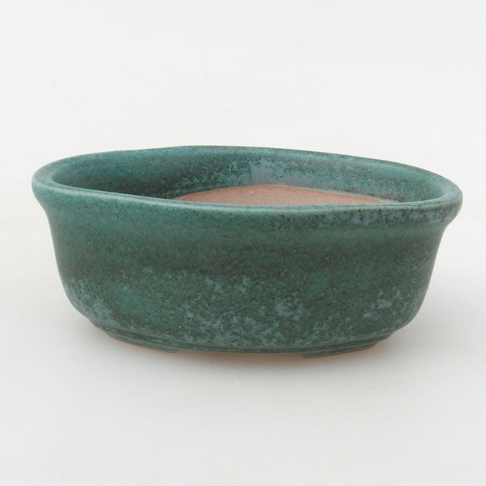 Bonsai bowl + spodek H01 - 12x9x5 cm
