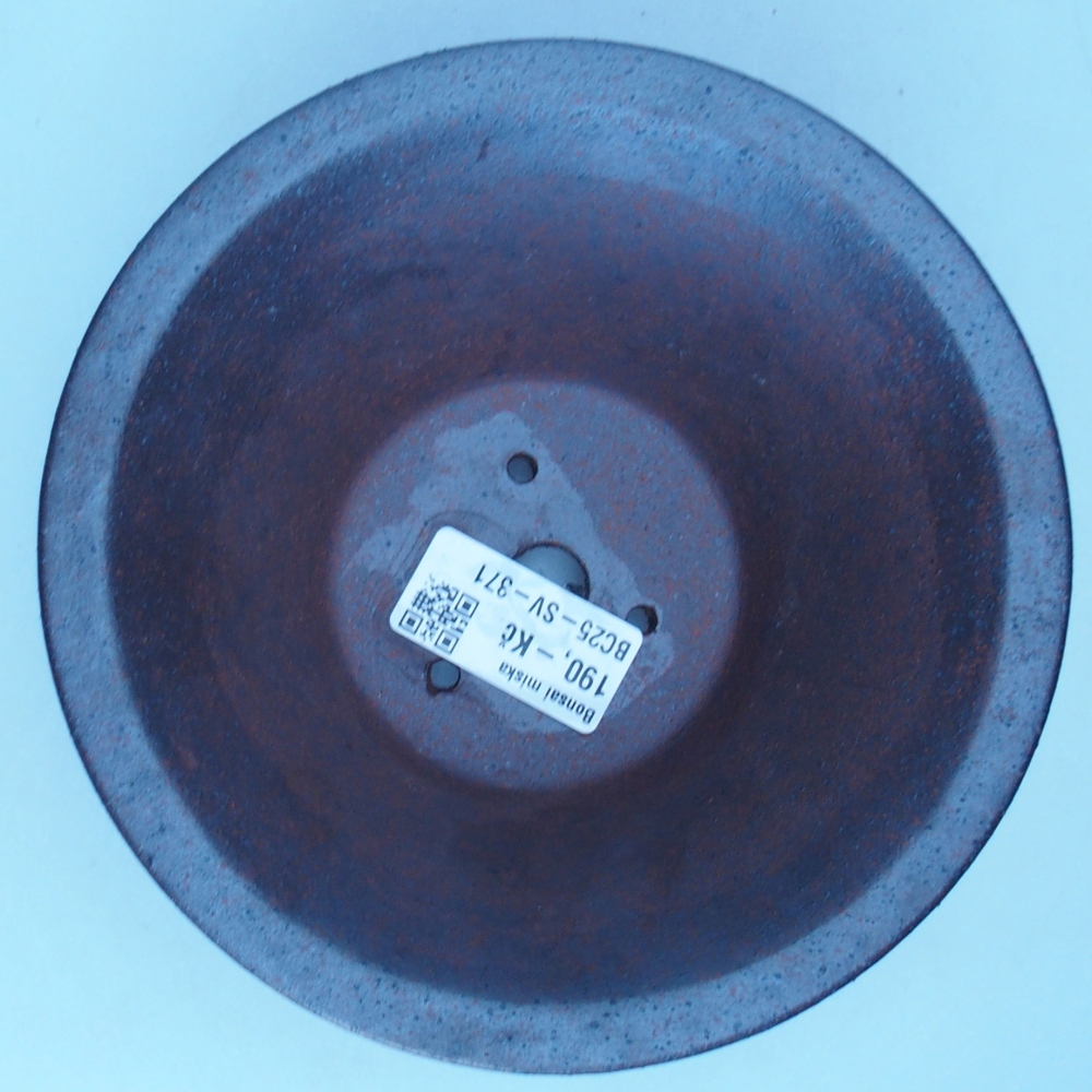 Miska 15 x 15 x 7 cm brązowa