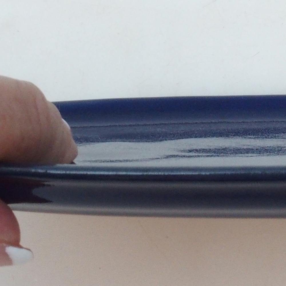Miska ceramiczna H15 -25 x 15 x 1 cm - niebieski