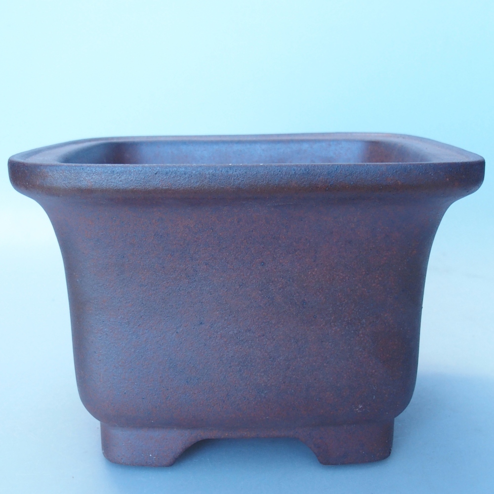 Miska 15 x 15 x 10,5 cm brązowa