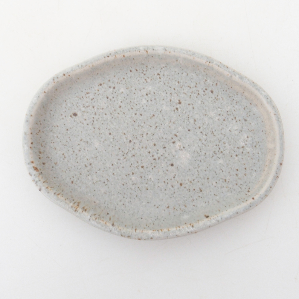 Miska do bonsai + podstawka H05 – 11 x 8 x 4 cm. – beżowa