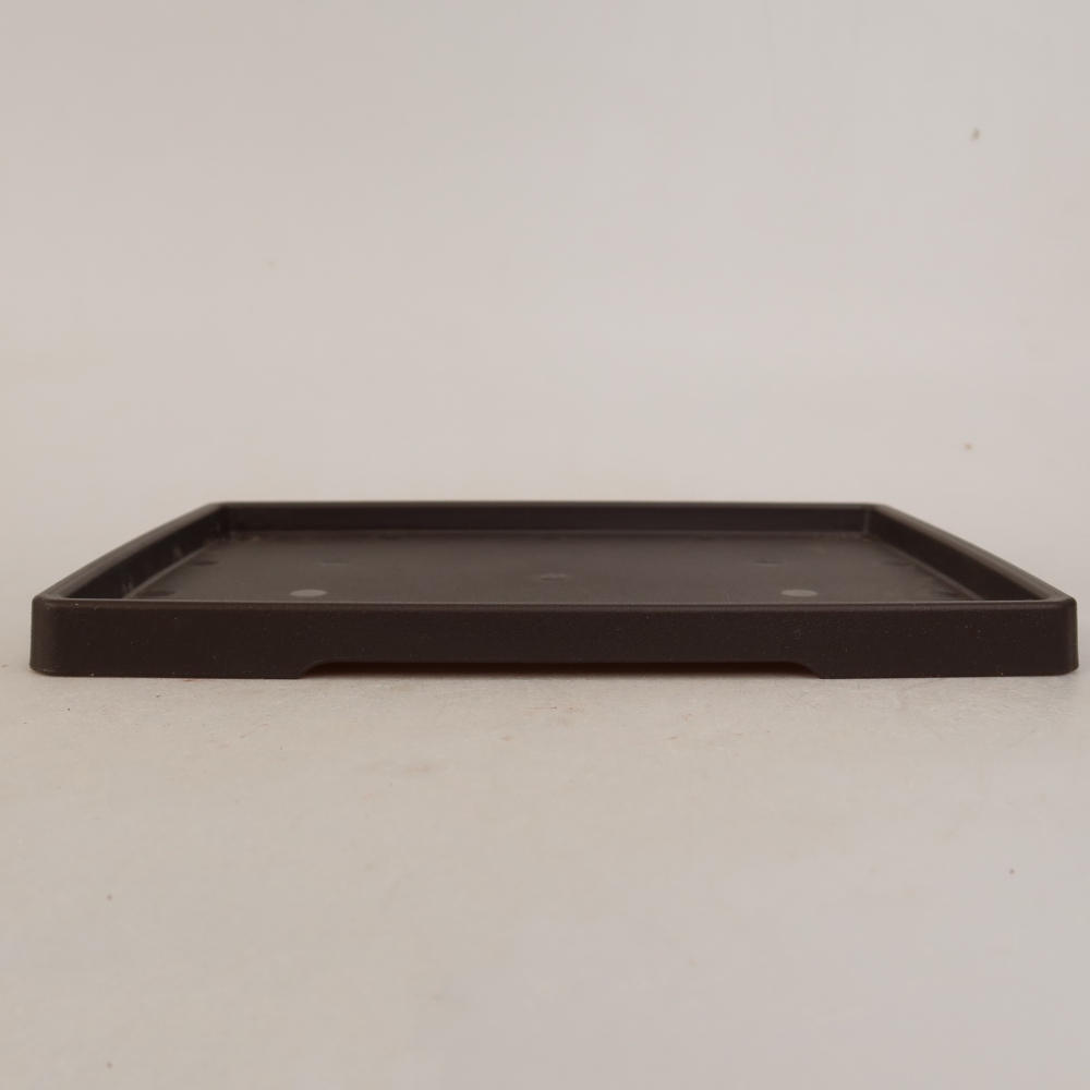 Podkładka pod bonsai z tworzywa PP-2 – 20 x 15 x 1,2 cm, kolor brązowy