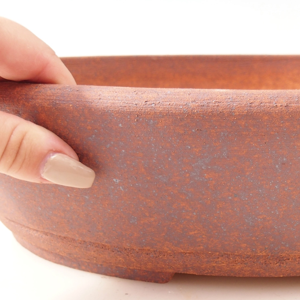 Misa do bonsai 33,5 x 26 x 8,5 cm, kolor metaliczny