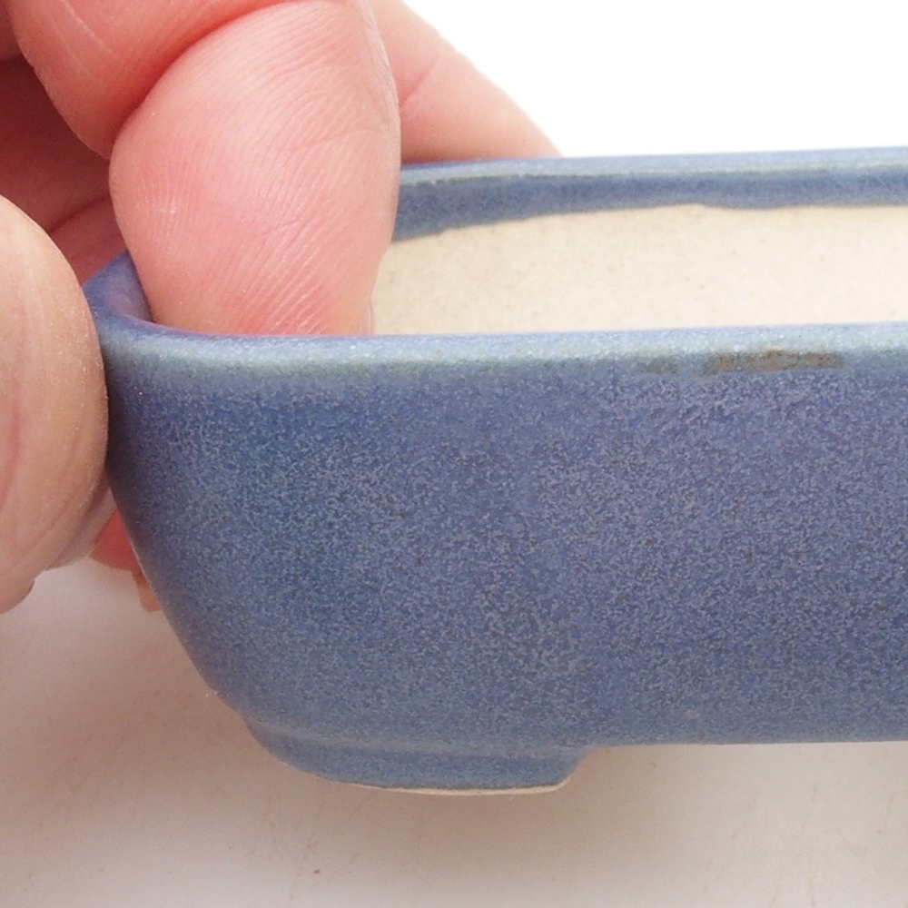 Mini miska bonsai 7 x 5,5 x 2 cm, kolor niebieski
