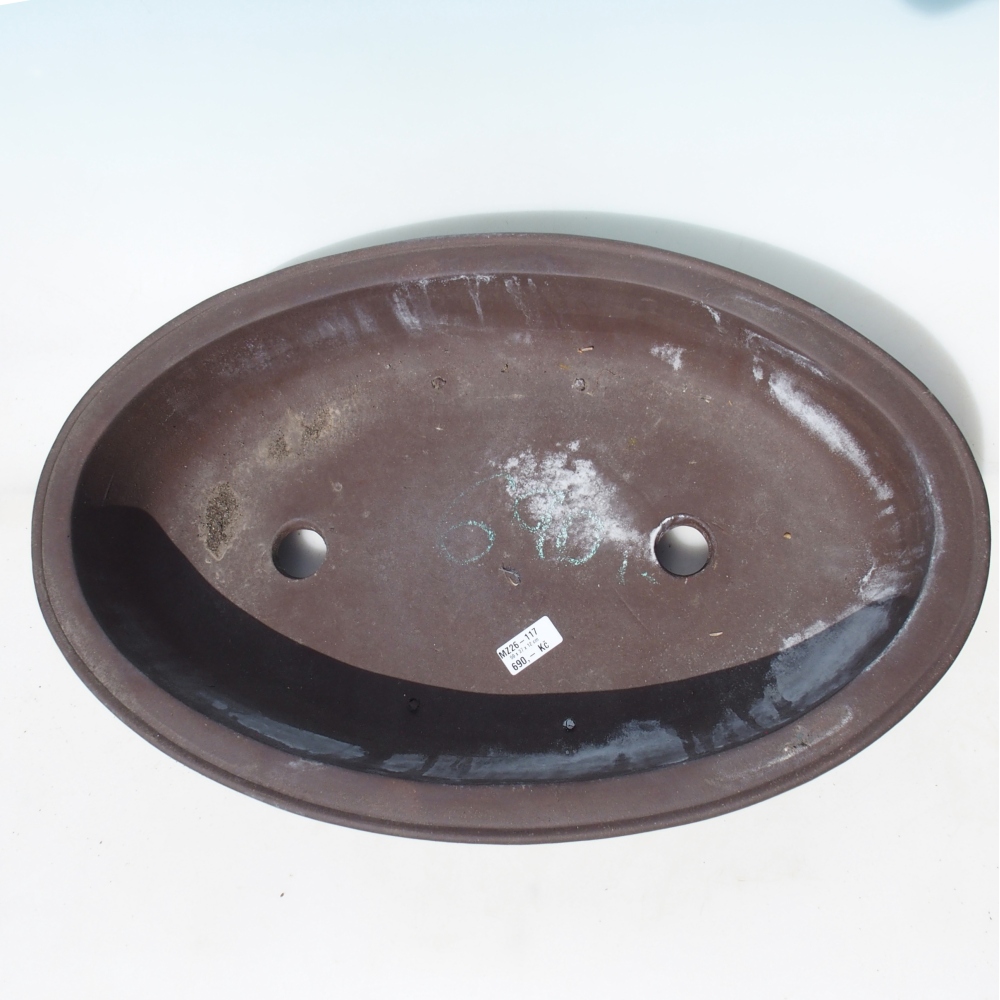 Misa do bonsai 59 x 37 x 12 cm - brązowa