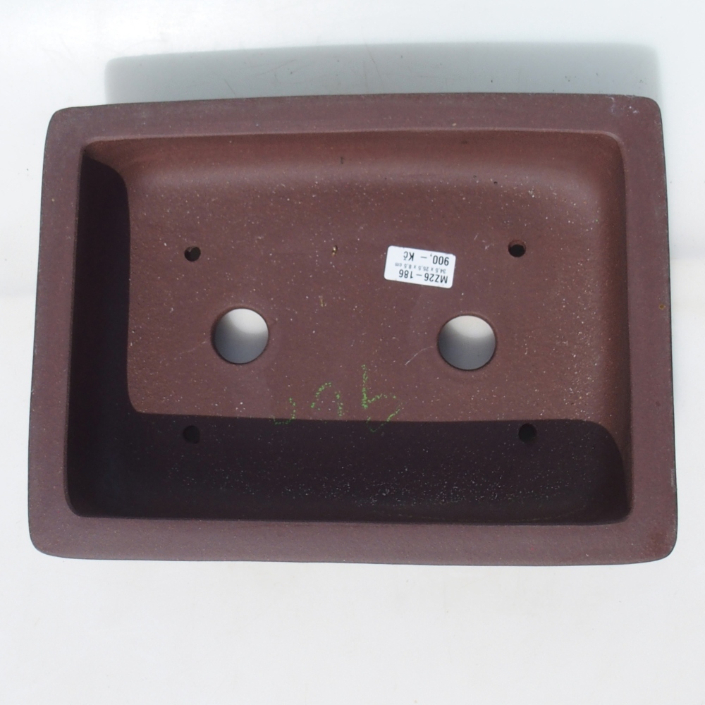 Misa do bonsai 34,5 x 25,5 x 8,5 cm brzoza brązowa