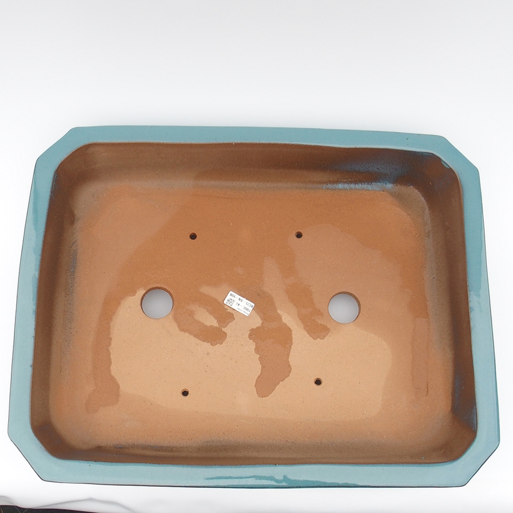 Miska 62 x 49 x 13 cm niebieska