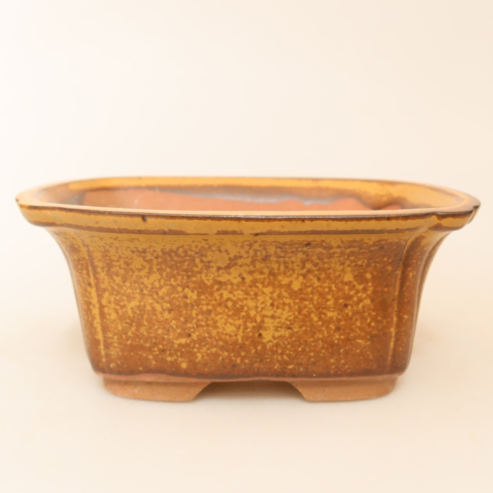 Ceramiczna miska  13 x 10,5 x 5,5 cm, kolor żółty