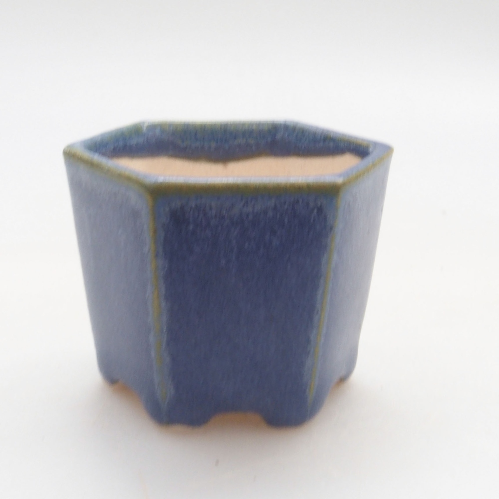 Mini miska bonsai 4,5 x 4 x 3,5 cm, kolor niebieski