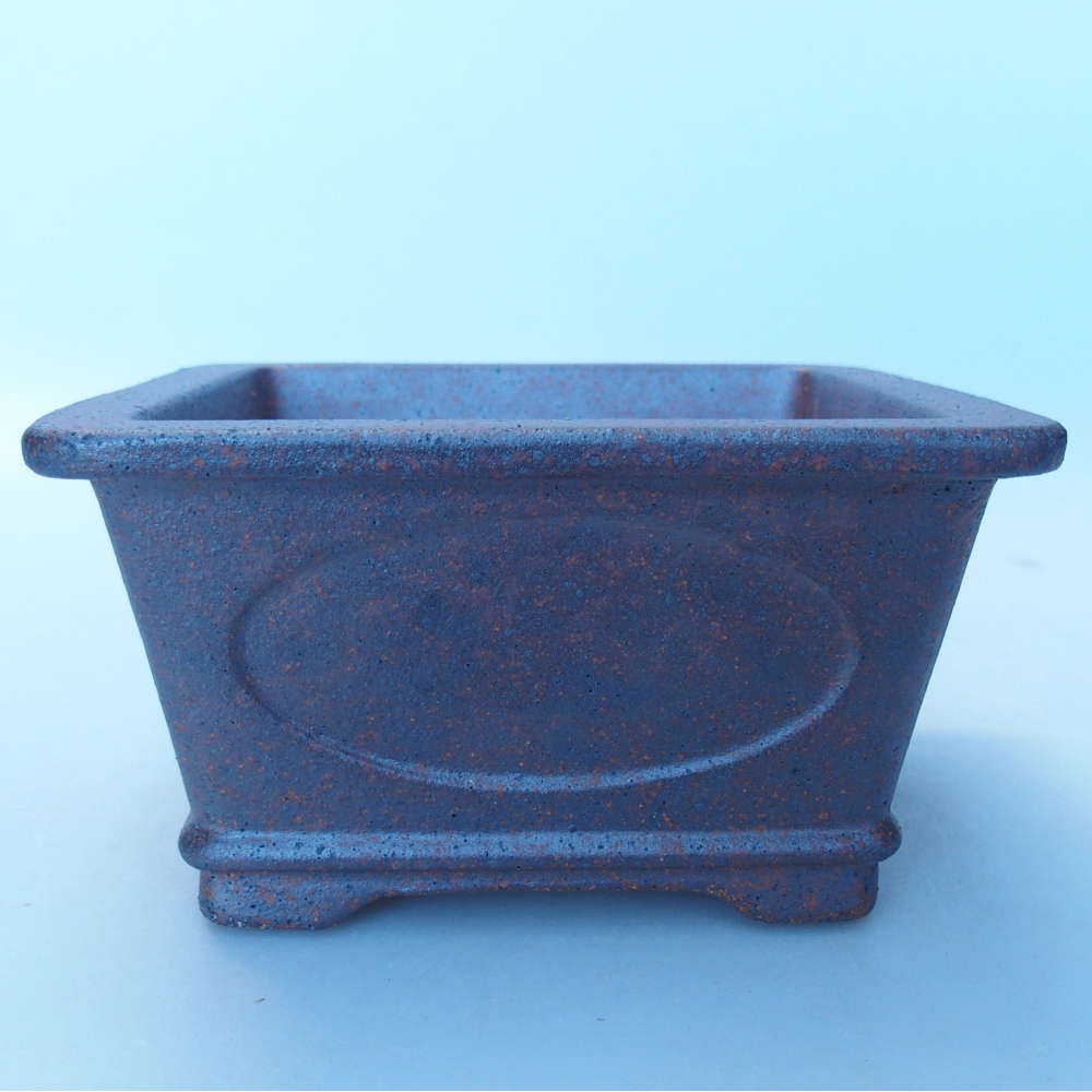 Miska 13 x 13 x 7 cm brązowa