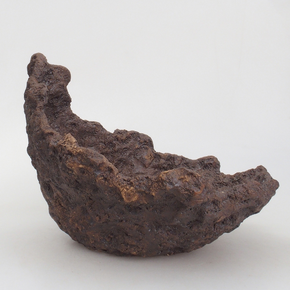 Muszla ceramiczna 22 x 19 x 20 cm, kolor brązowy