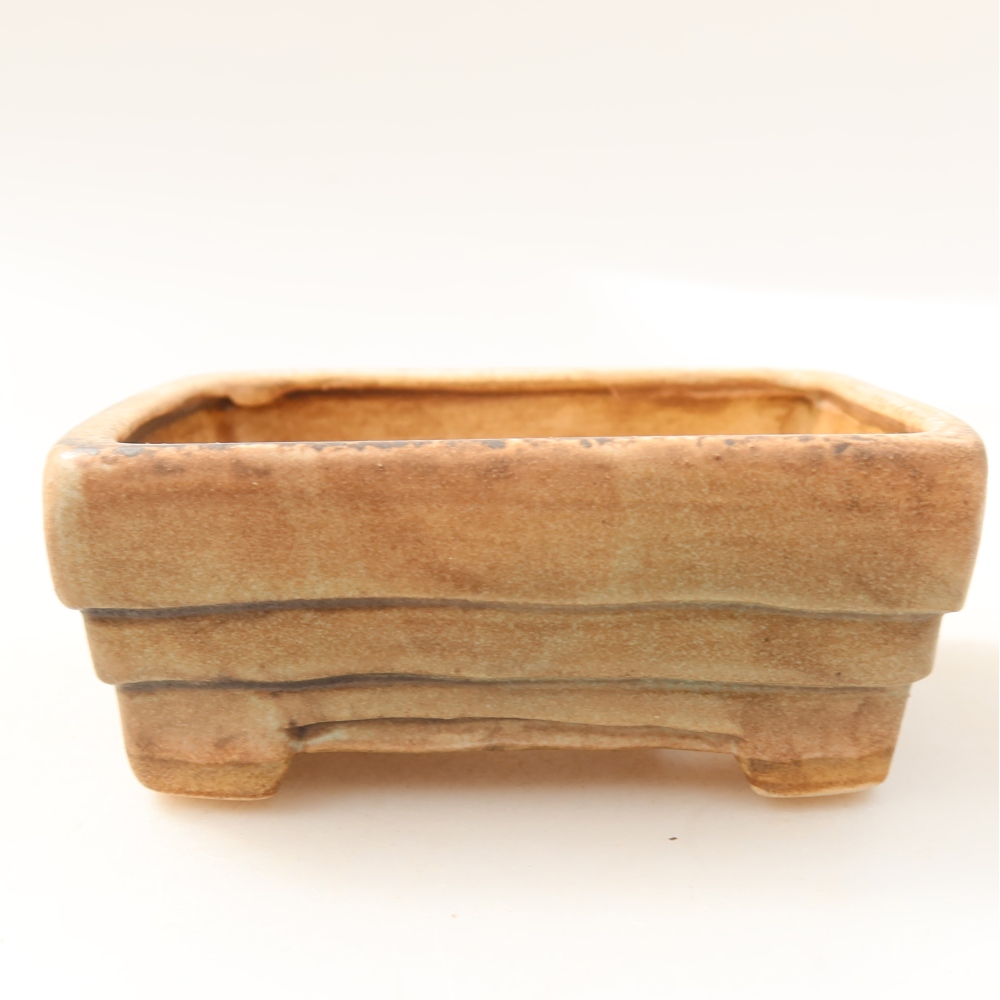 Ceramiczna miska do bonsai 9,5 x 7,5 x 3,5 cm, zielona