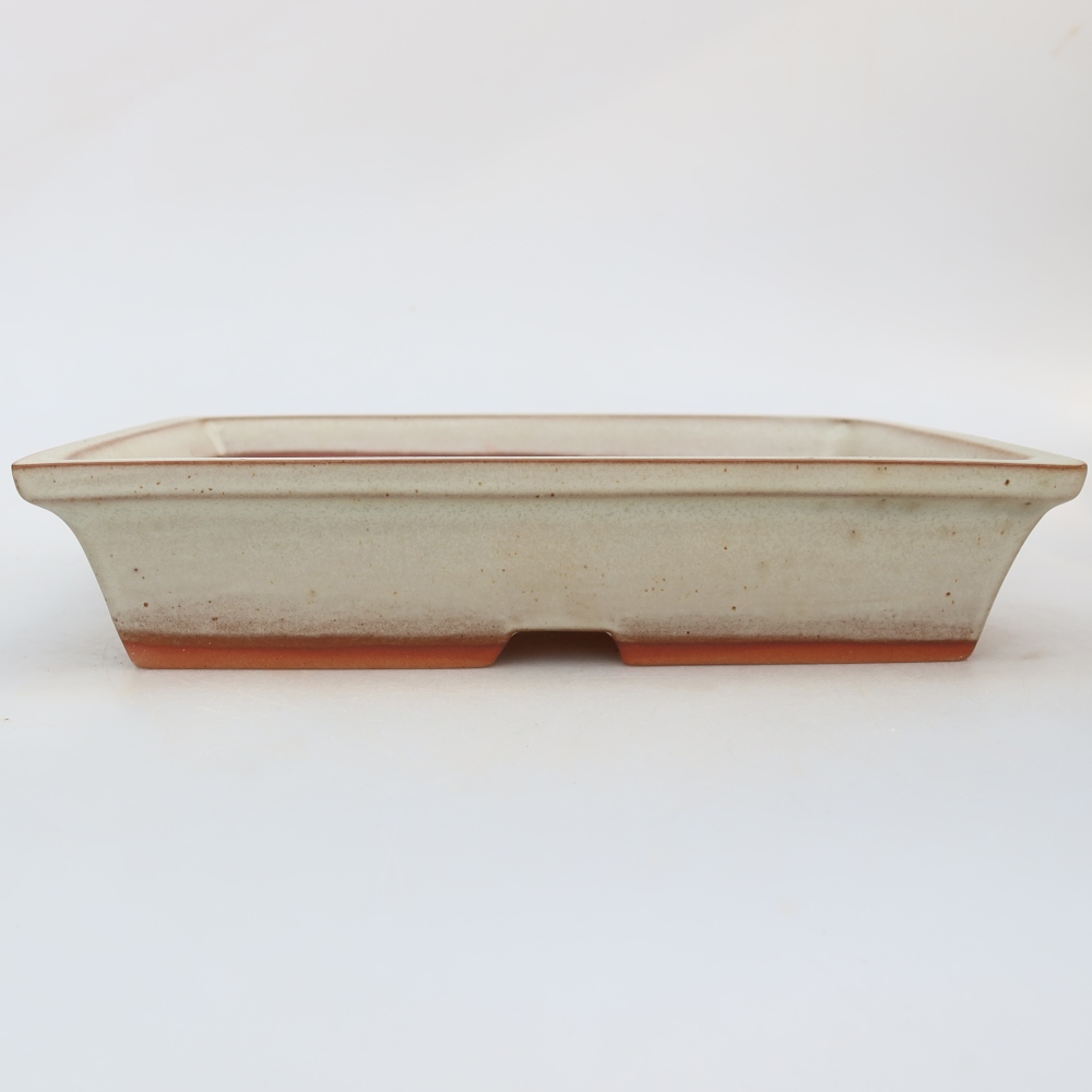 Ceramiczna miska  26 x 19,5 x 5,5 cm, kolor beżowy